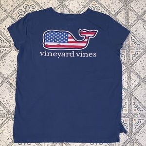 Vineyard Vines Patriotic Whale Shirt